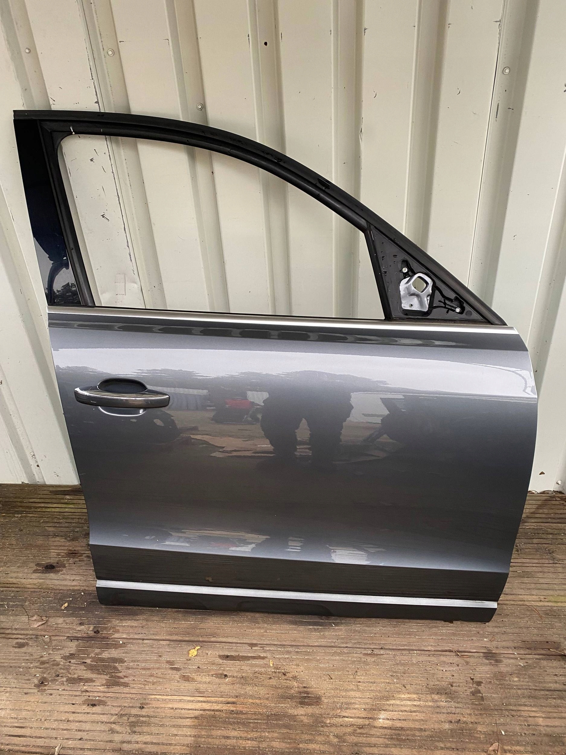 AUDI Q5 LIFT 8R OFFROAD complete door right front front LX7R grey