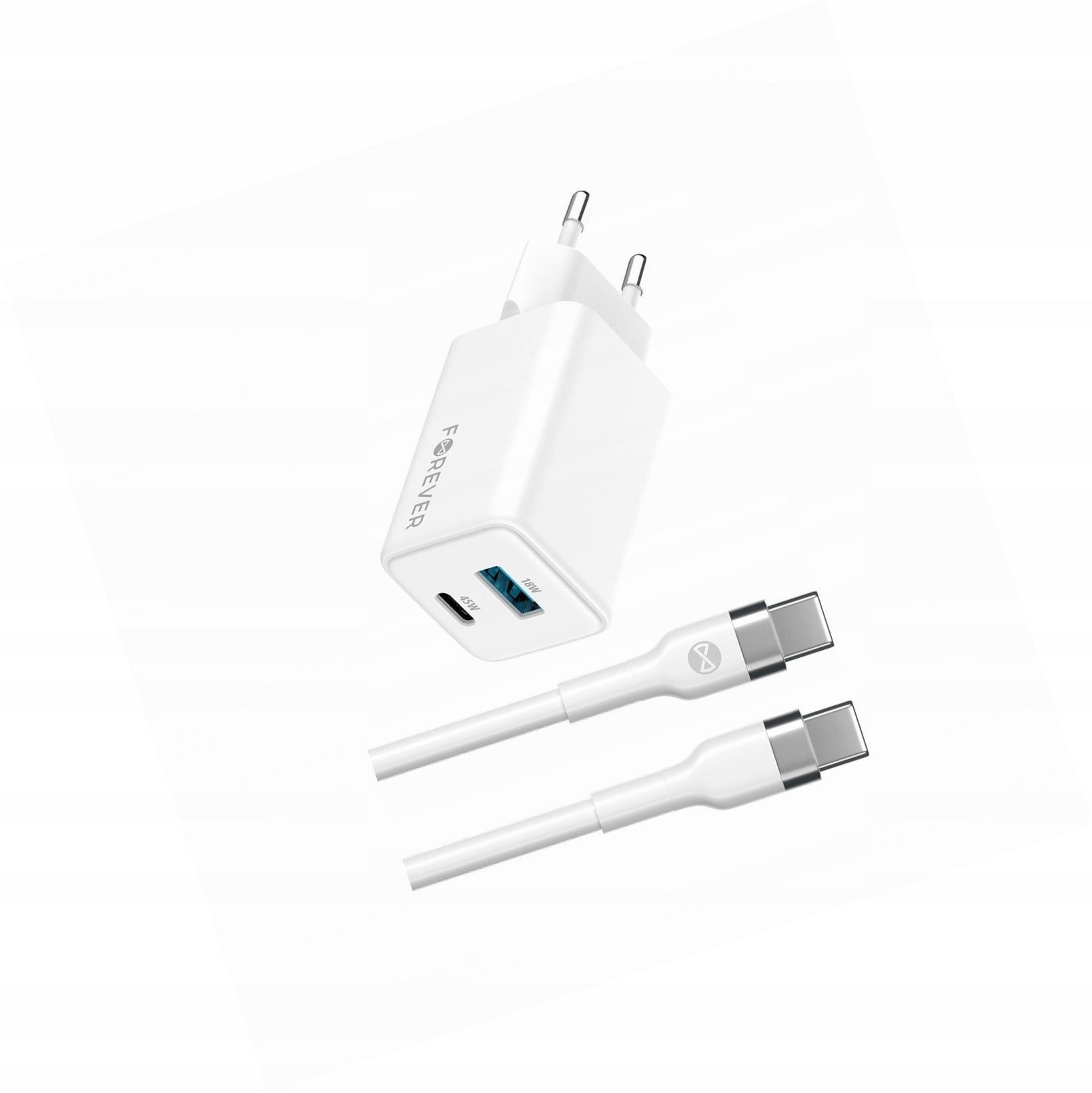Szybka ładowarka GaN 45W Usb-c z kablem do Motorola Moto G100 5G