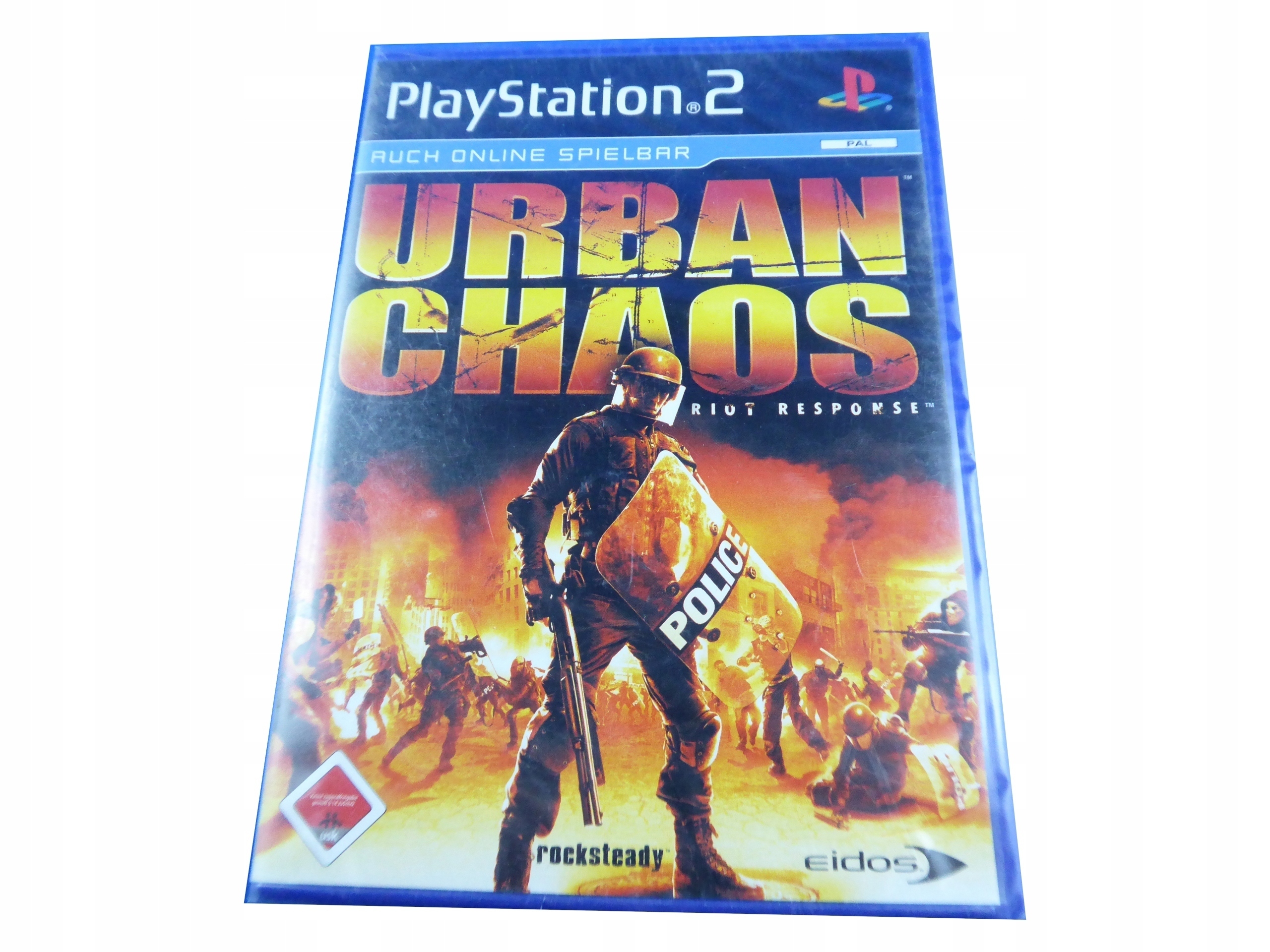 URBAN CHAOS RIOT RESPONSE folia PS2