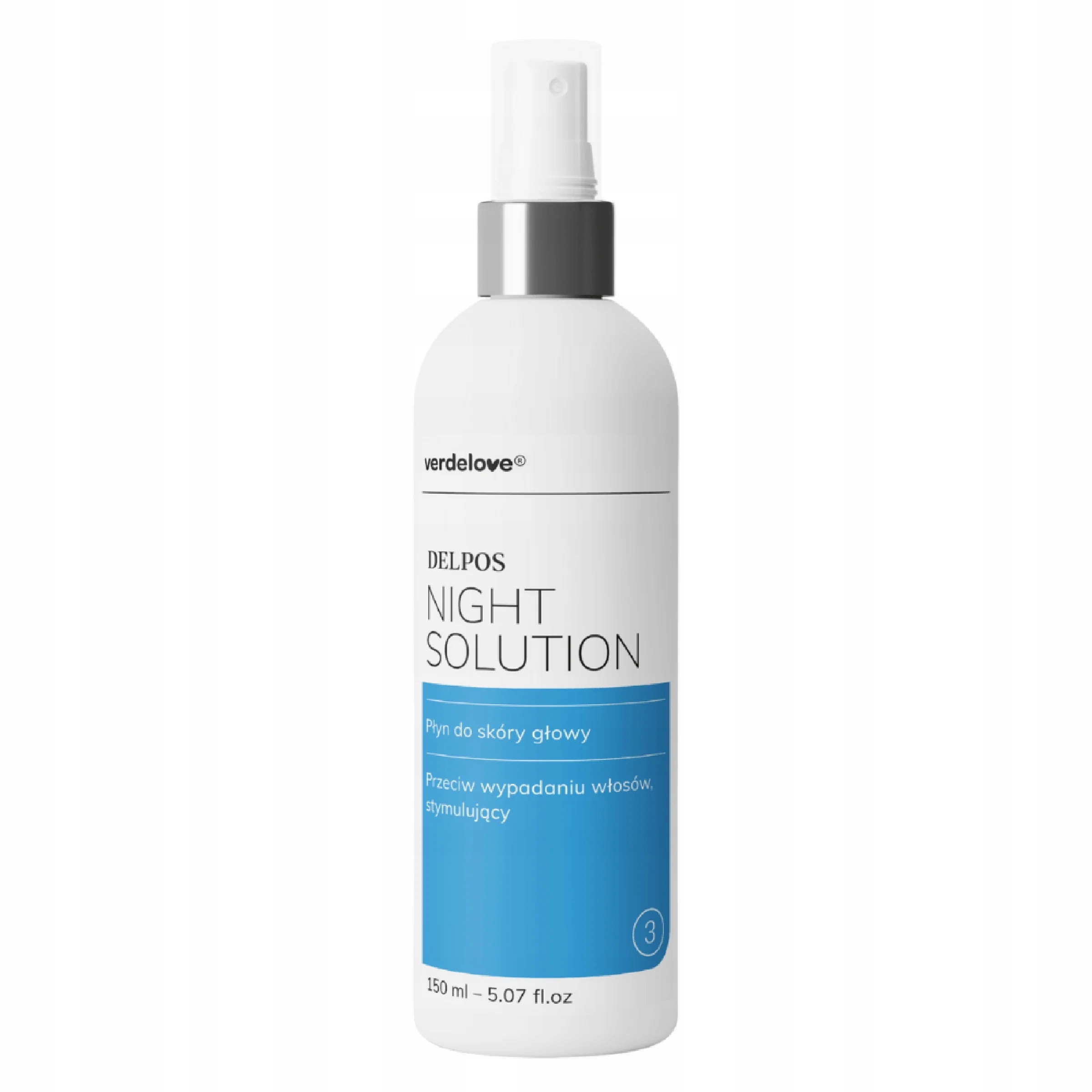 Verdelove Delpos Night Solution Płyn do skóry głowy 150 ml