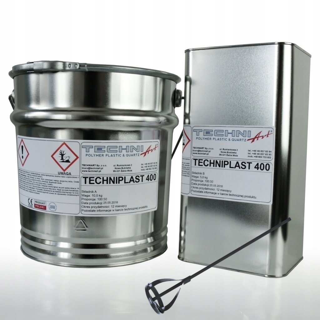 

Techniplast 400 15kg żywica epoksydowa