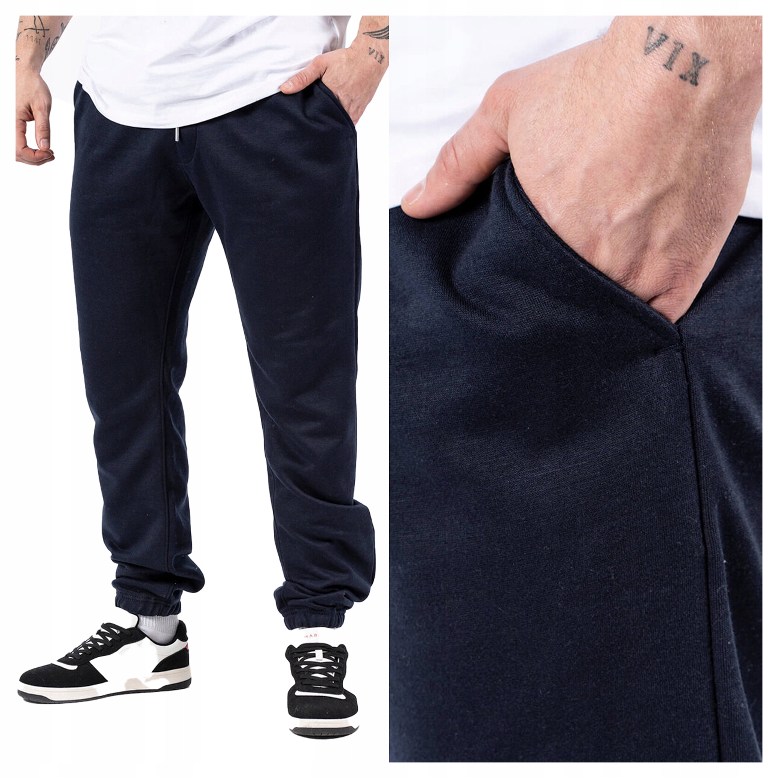 Pánské Teplákové Kalhoty Marcus V Modré Barvě, Regular Fit, Velikost M