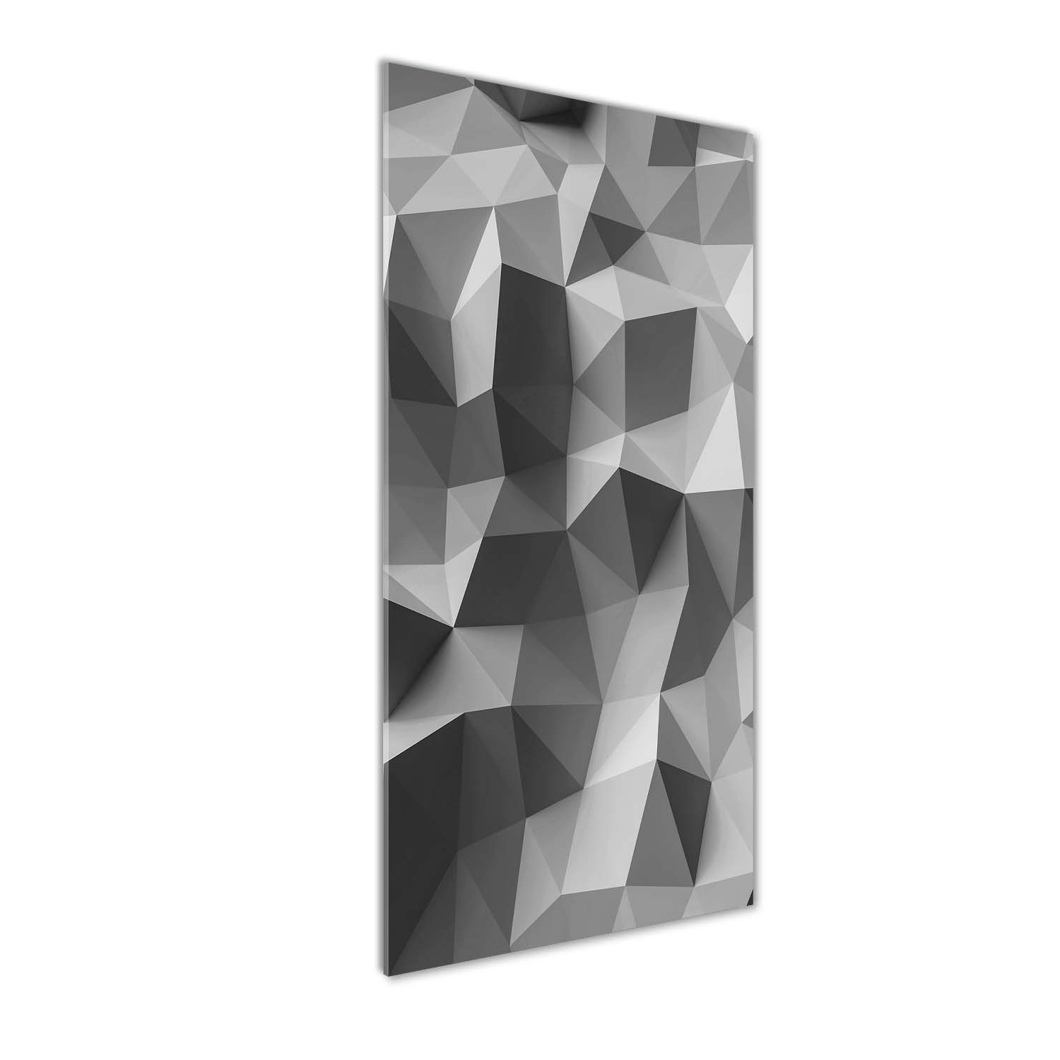 

Foto obraz na szkle Abstrakcja trójkąty 50x125 cm
