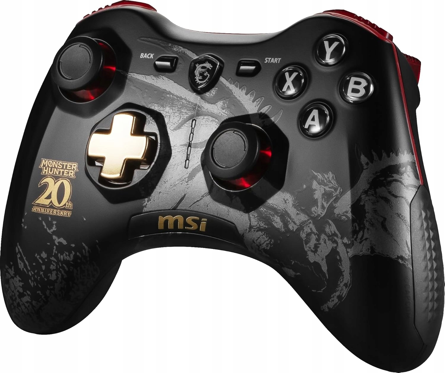 Pad bezprzewodowy Msi Force GC30 Monster Hunter Edition (kontroler Pc)