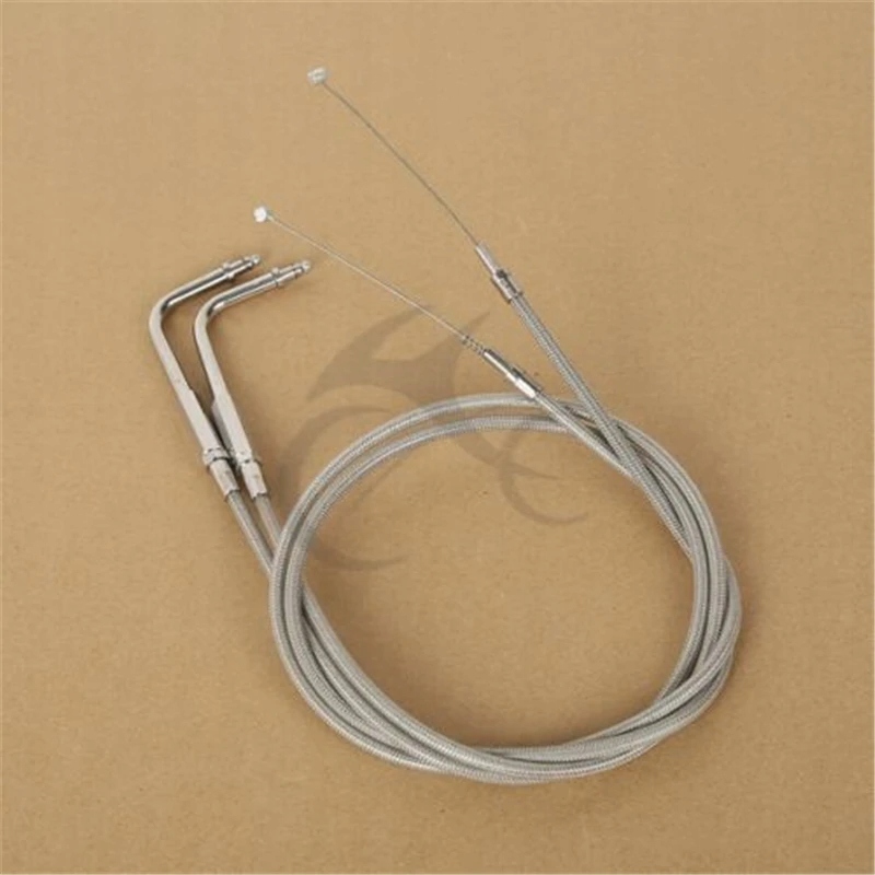 Linka przepustnicy ze stali nierdzewnej do Harleya FLTR FLHT FLHRC FLHRI FLHRCI Producent części Inny