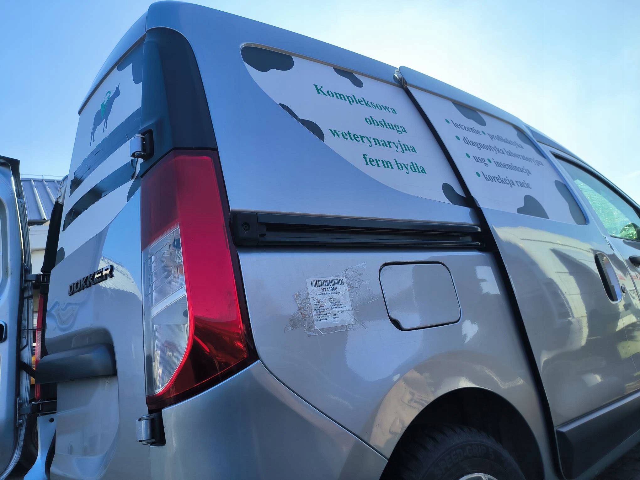 LONGHERONE parafango Destra posteriore TEKQA DACIA DOKKER F67