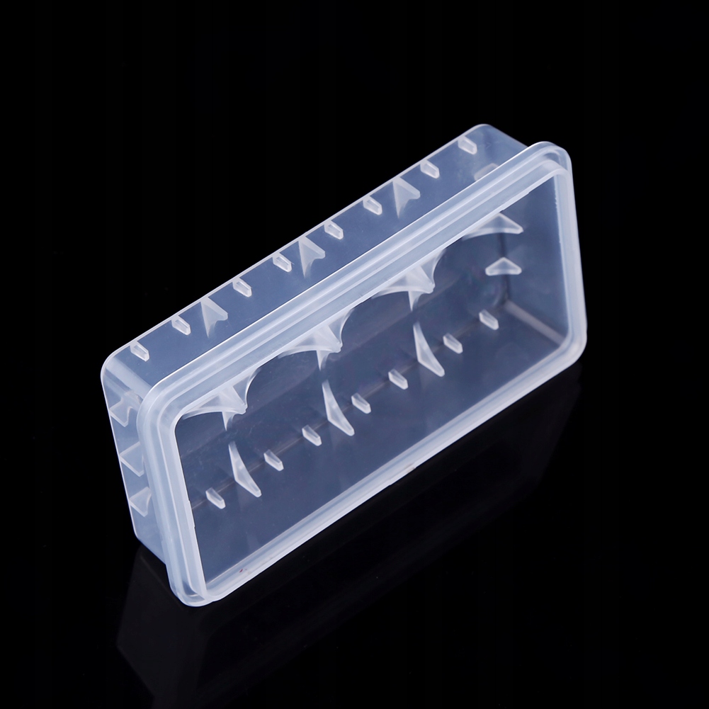Wytrzymałe, wodoodporne plastikowe pudełko / etui do przechowywania baterii 18650