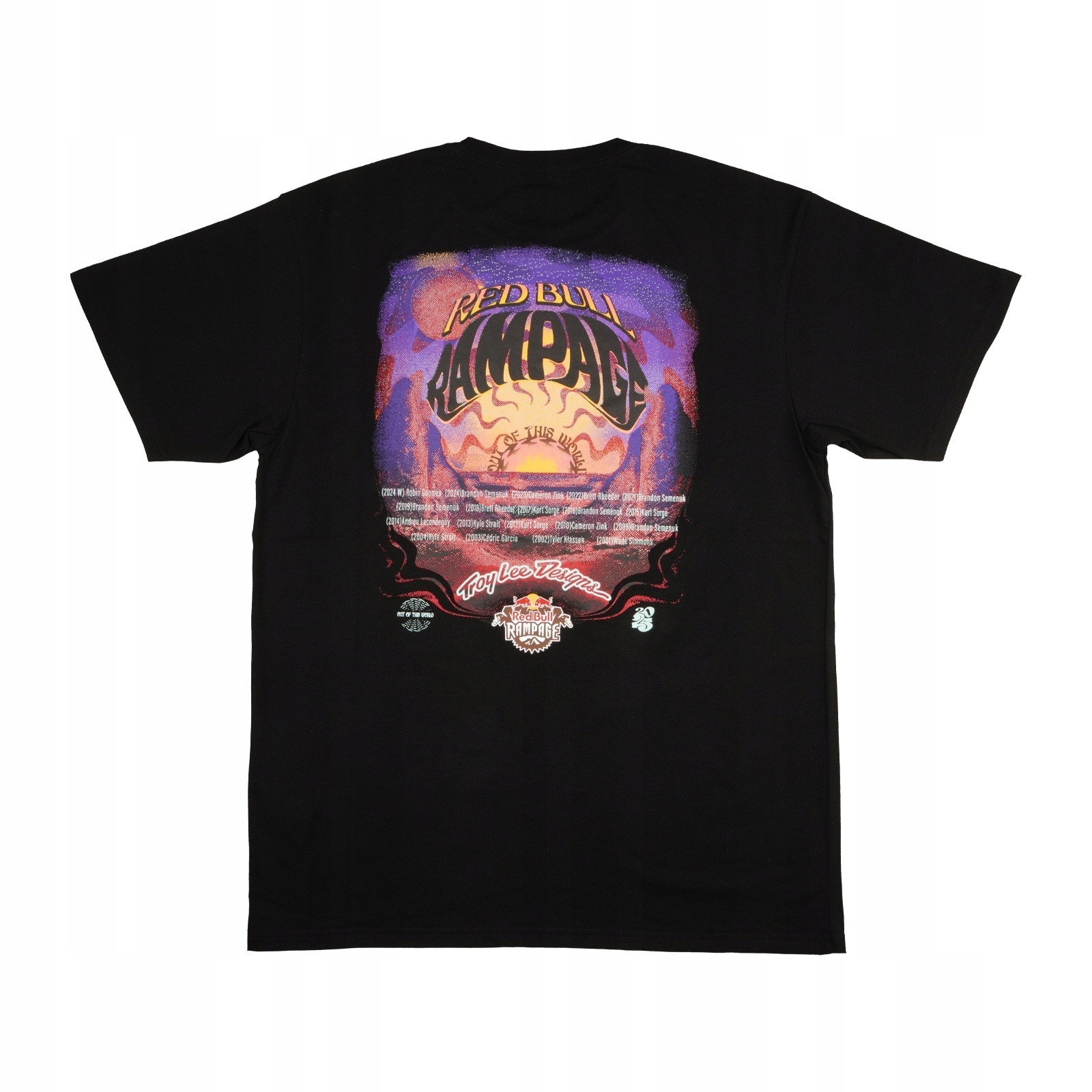 Tričko Tld Redbull Rampage Valley of Gods S černé