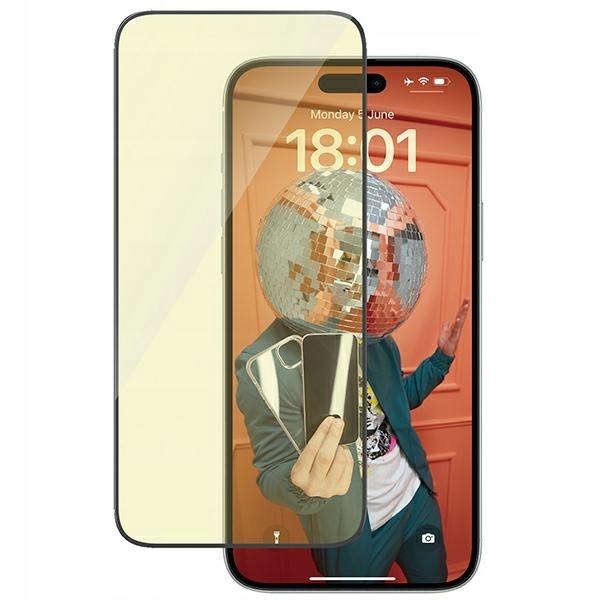PanzerGlass Ultra-Wide Fit iPhone 15Plus 6,7" 2v1 antireflexní