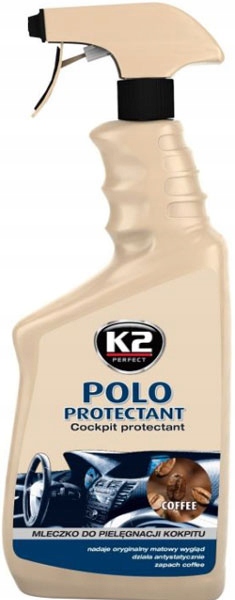 

K2 Cockpit Mat czyści kokpit kawa 750ml matowy