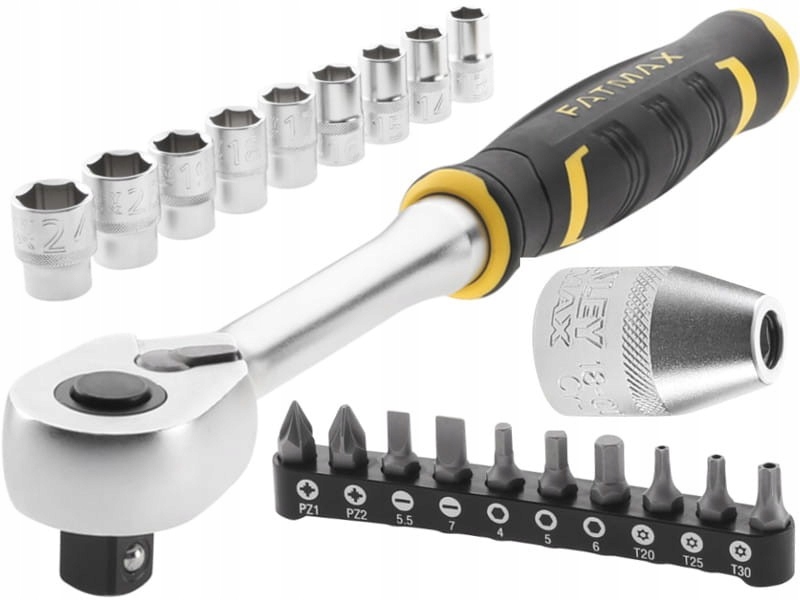 Stanley Sada S Račňou 1/2" 120T Nástavec