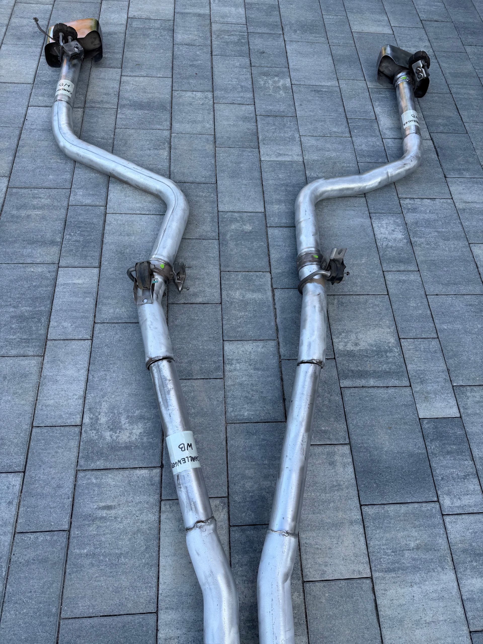 Dodge CHALLENGER система выпускной 2015+