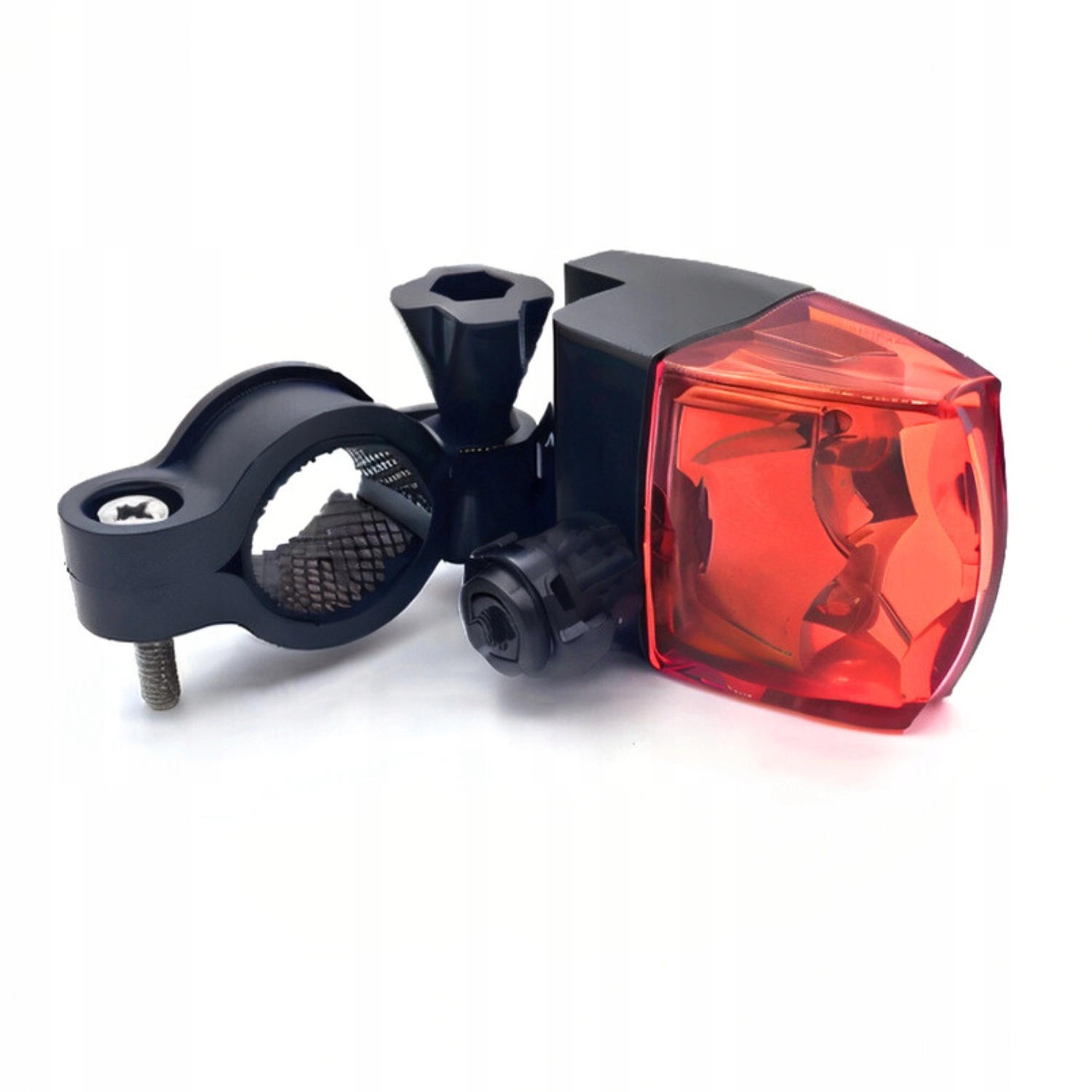 Światło tylne lampka rowerowa MAGNETYCZNE DYNAMO czerwone oświetlenie ECO Marka bez marki