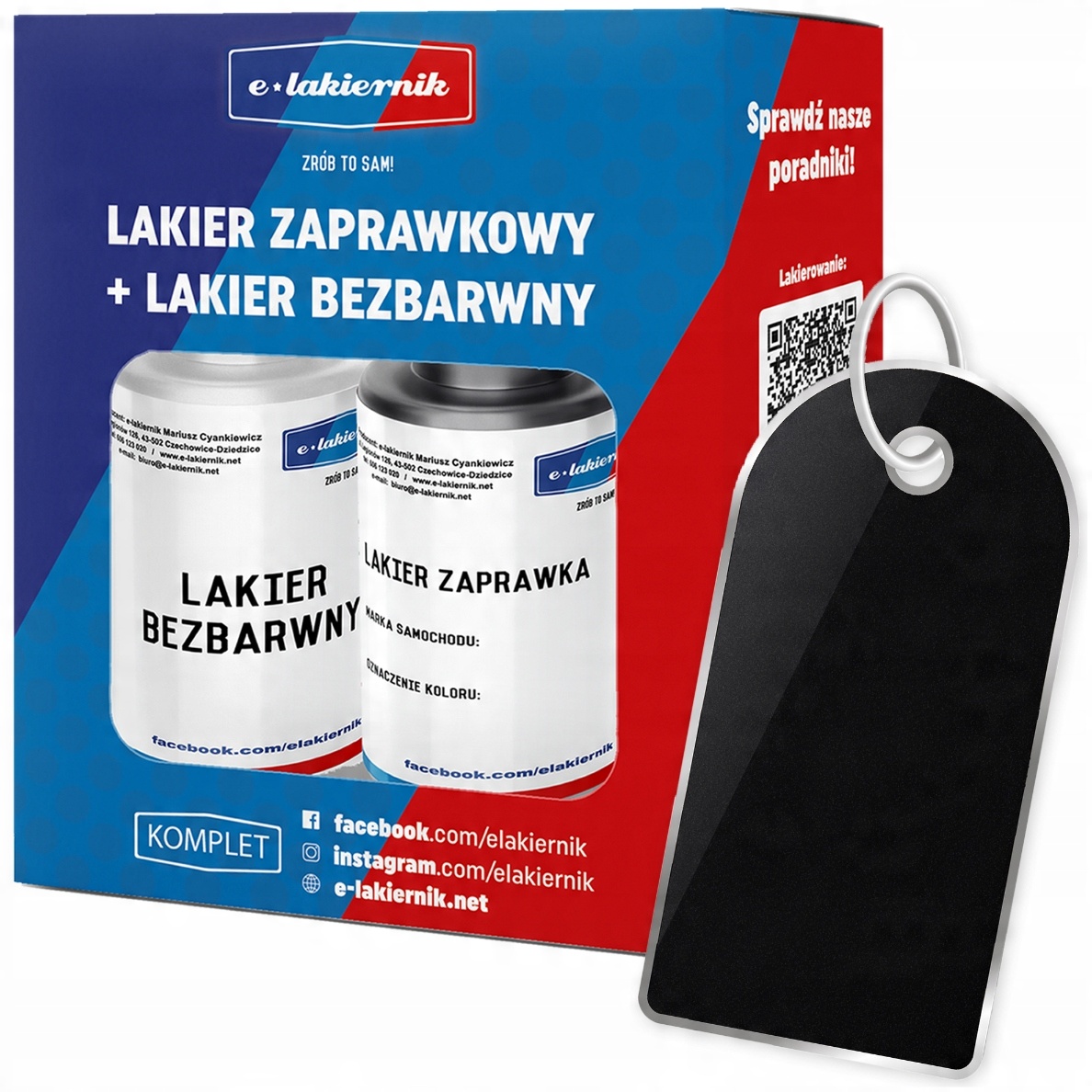 

Lakier Zaprawka Bezbarwny Ford Panther Black