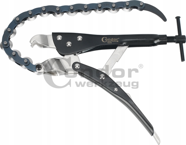 Obcinak łańcuchowy do rur wydechowych 19-85 mm