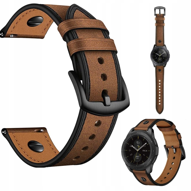

Pasek Skórzany Do Huawei Watch Gt 2 46MM/ Gt 2 Pro
