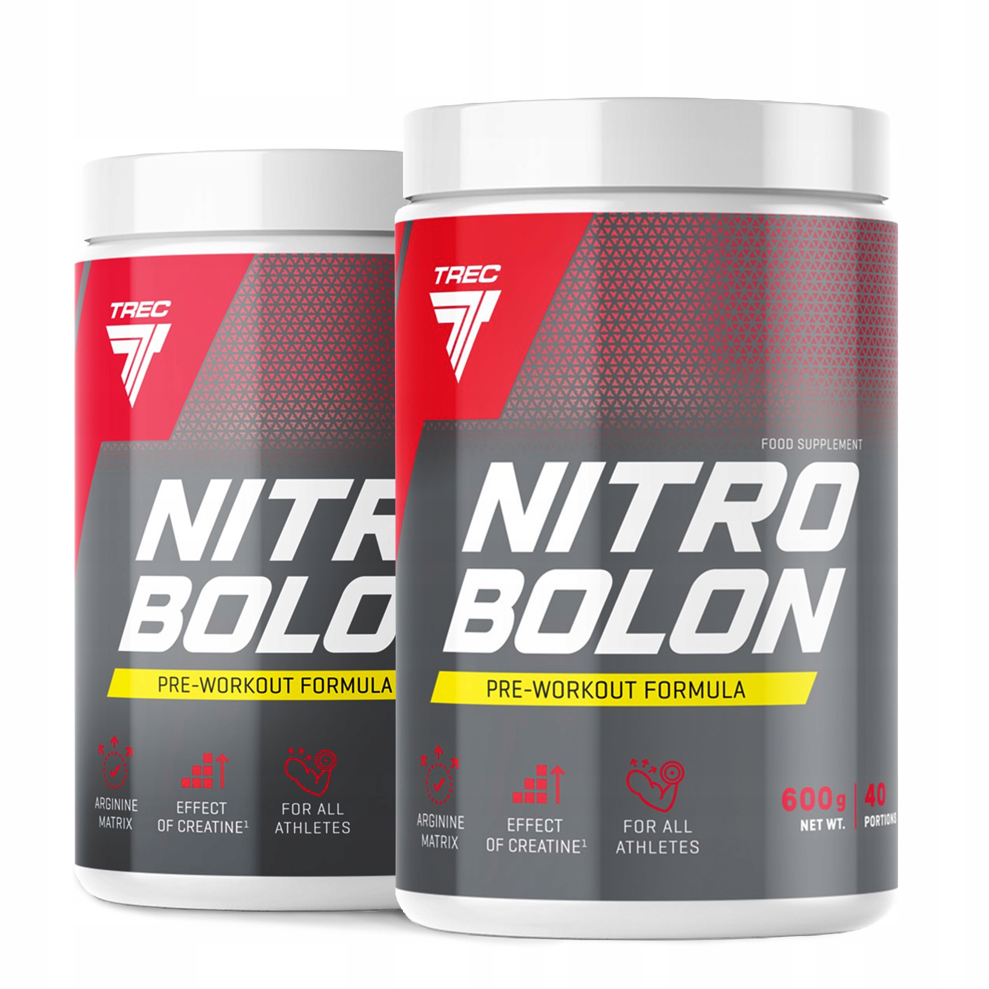 Trec Nitrobolon 1100g L-arginin Kreatin Předtréninkový Stack Tropik