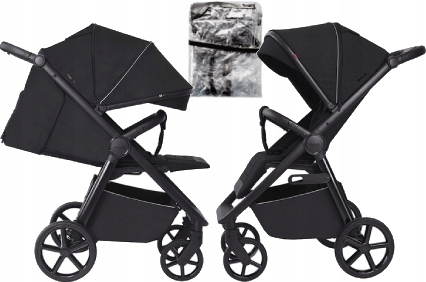 WÓZEK CARRELLO BRAVO SL WÓZEK SPACEROWY TERENOWY DO 22KG INK BLACK + GRATIS