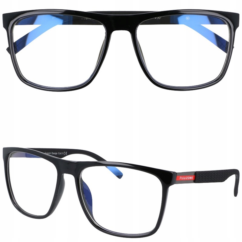 

Okulary zerówki do Komputera z filtrem blue light