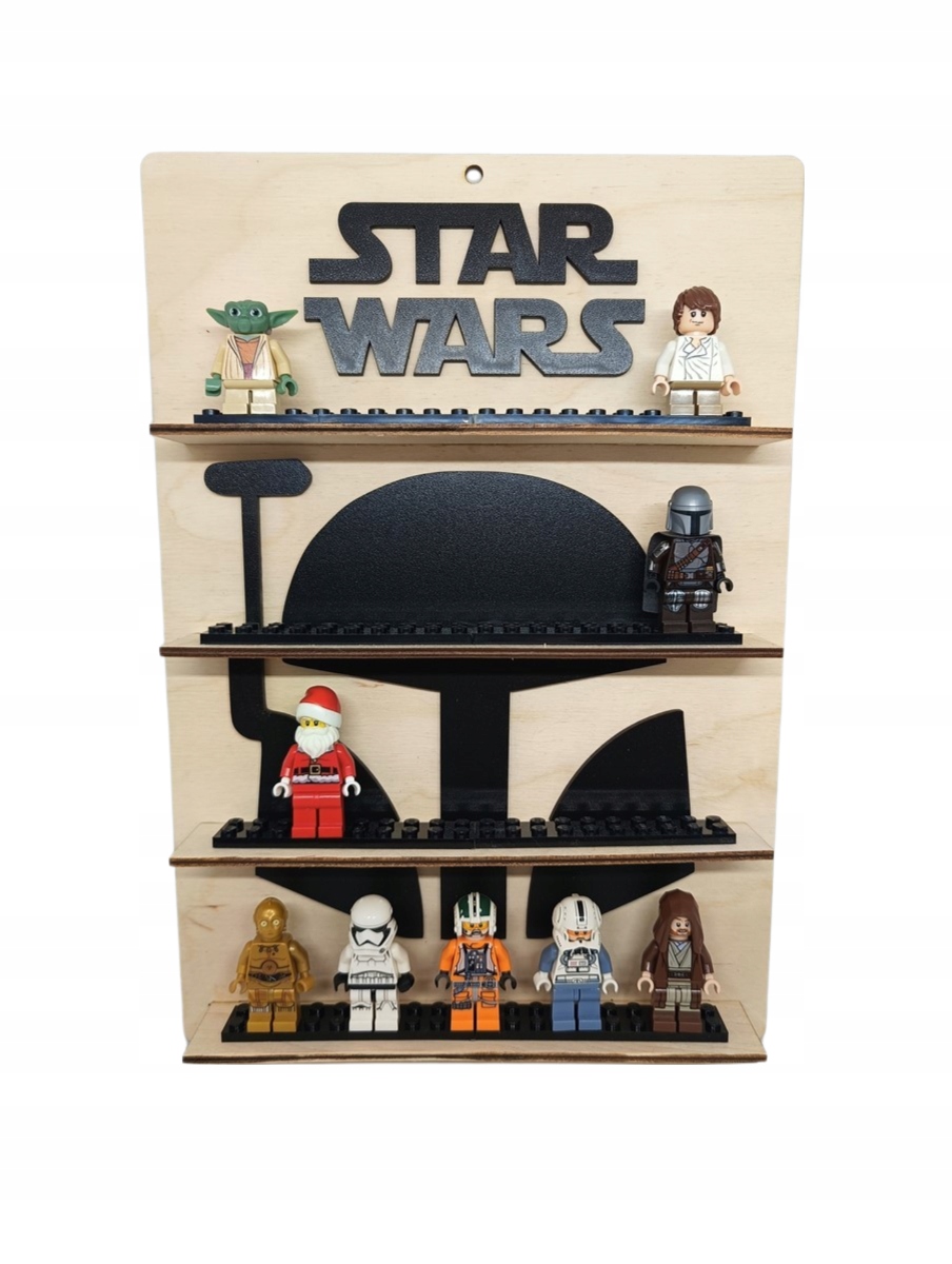 Police na minifigurky Lego Star War Mandalorian Boba Fett dárek lidičky