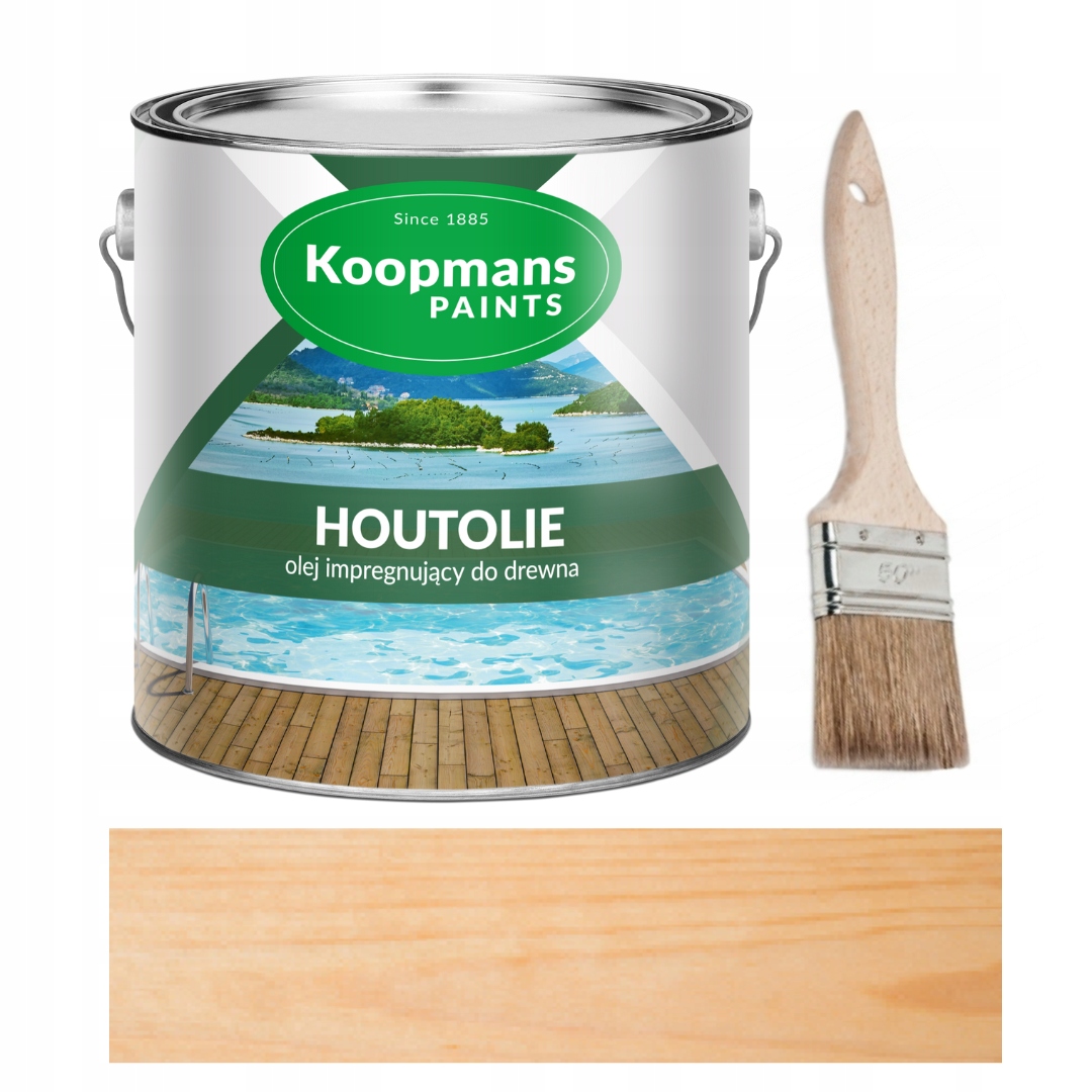 Koopmans Olej do drewna Houtolie Bezbarwny 2,5L