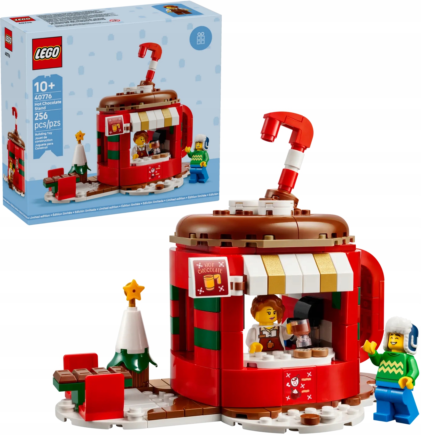 Lego City 40776 Stánek S Kávou A Horkou Čokoládou, Figurka Baristy