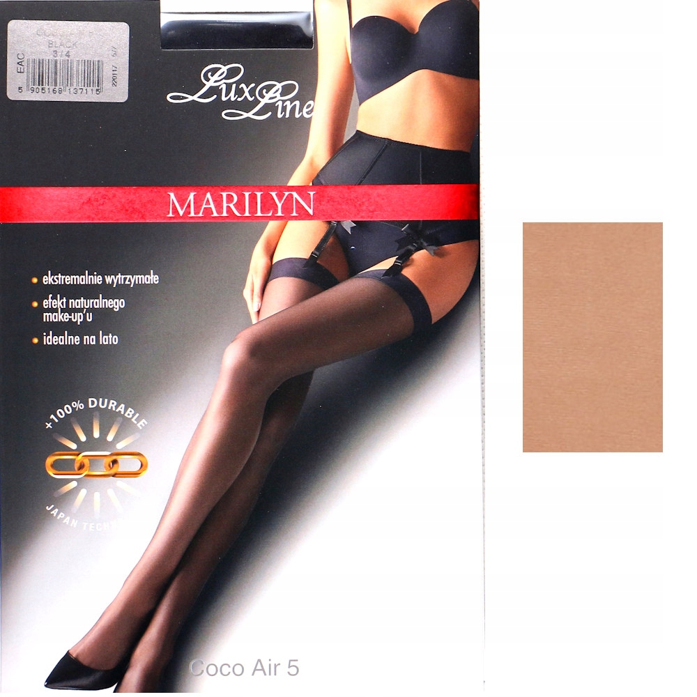 

Marilyn Coco Air 5 R3/4 cieniutkie pończochy do pa