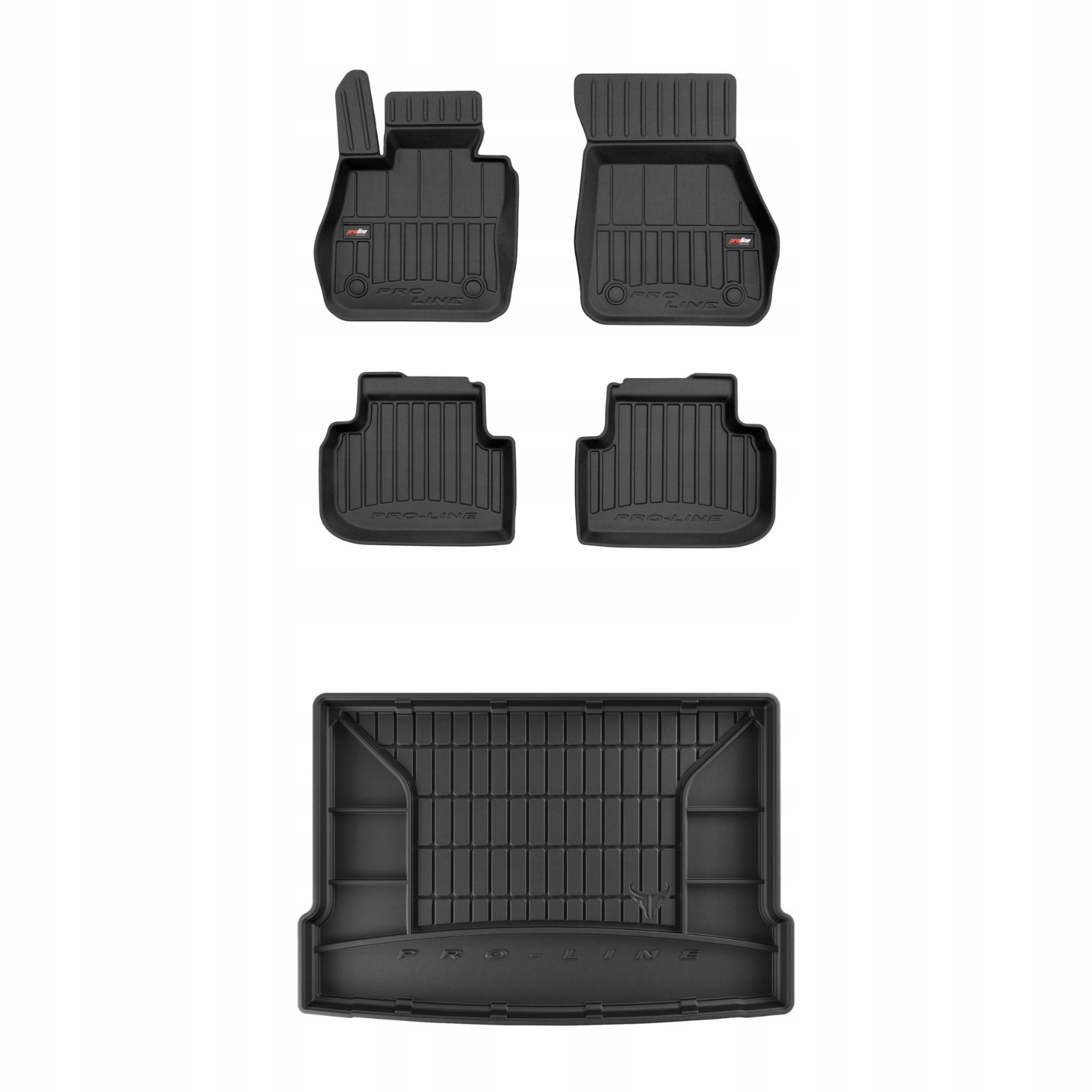 Sada gumových kobercov a rohoží pre Bmw radu 1 F40 od roku 2019