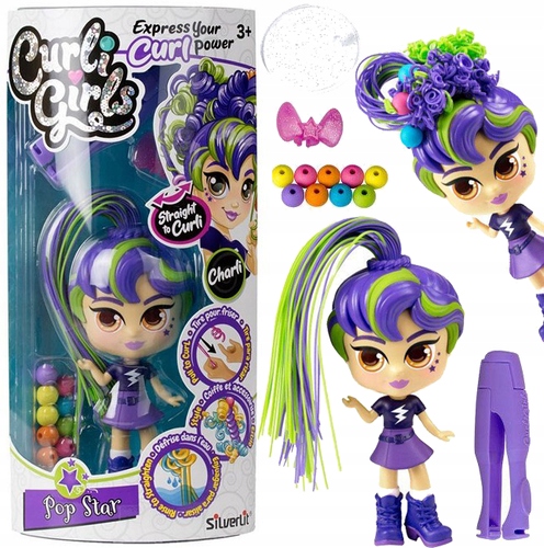 

Laleczka Do Stylizacji Włosów Curli Girls Charli