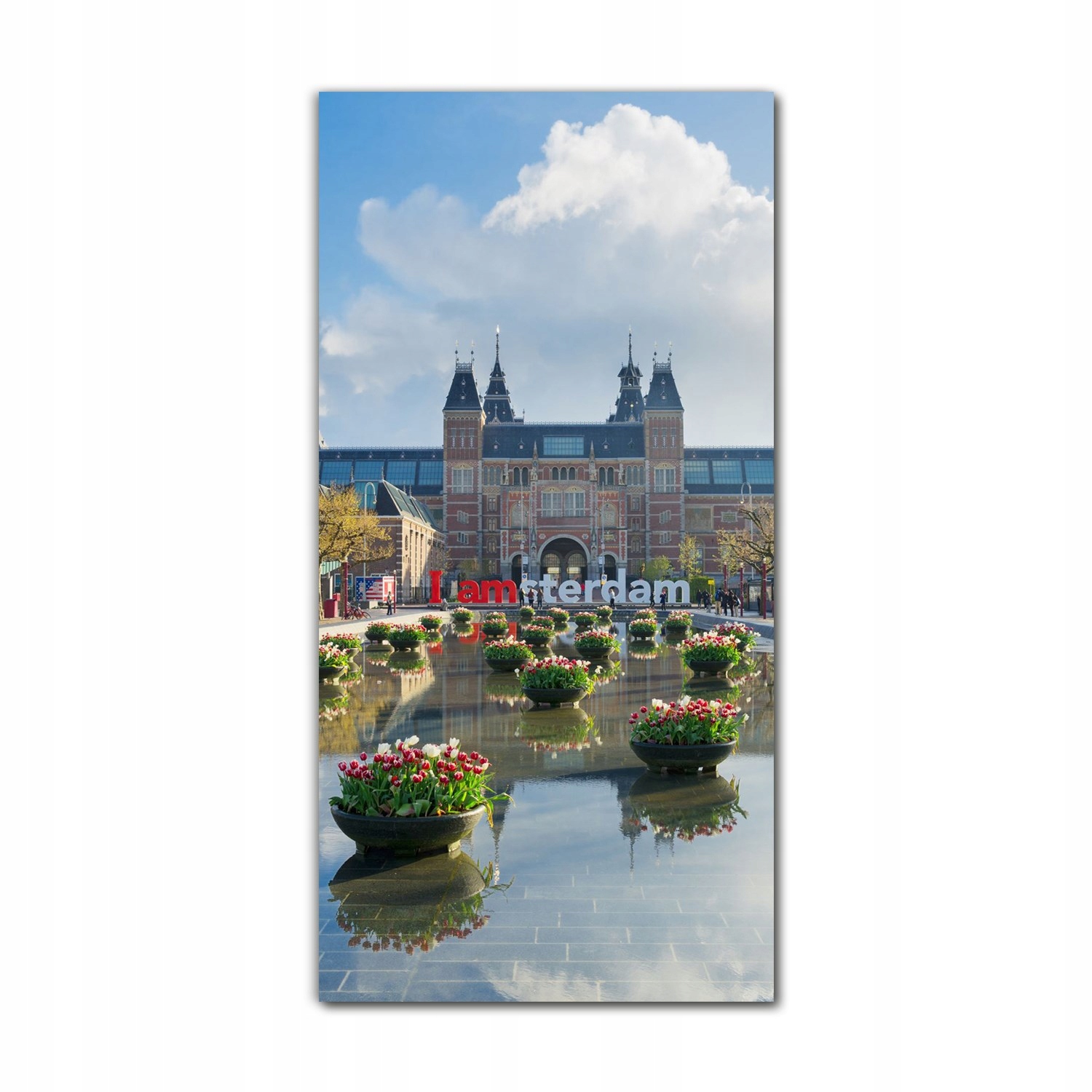 

Obraz szklany na ścianę 70x140 cm Muzeum Amsterdam