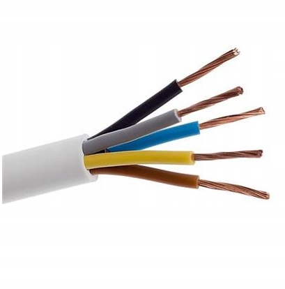 Przewód Okrągły elektryczny OWY 5x4 100% miedź 1m EAN (GTIN) 6091644634649