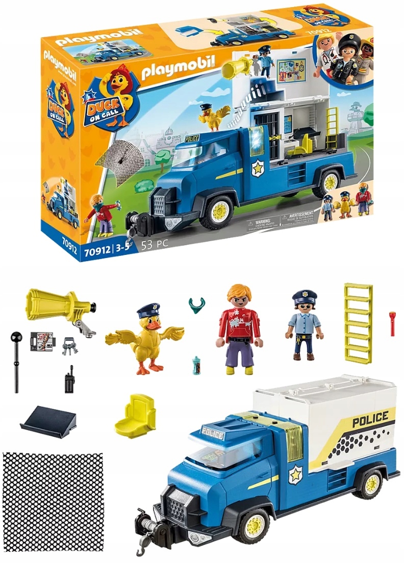PLAYMOBIL 70912 (r) Duck On Call . Pojazd policji