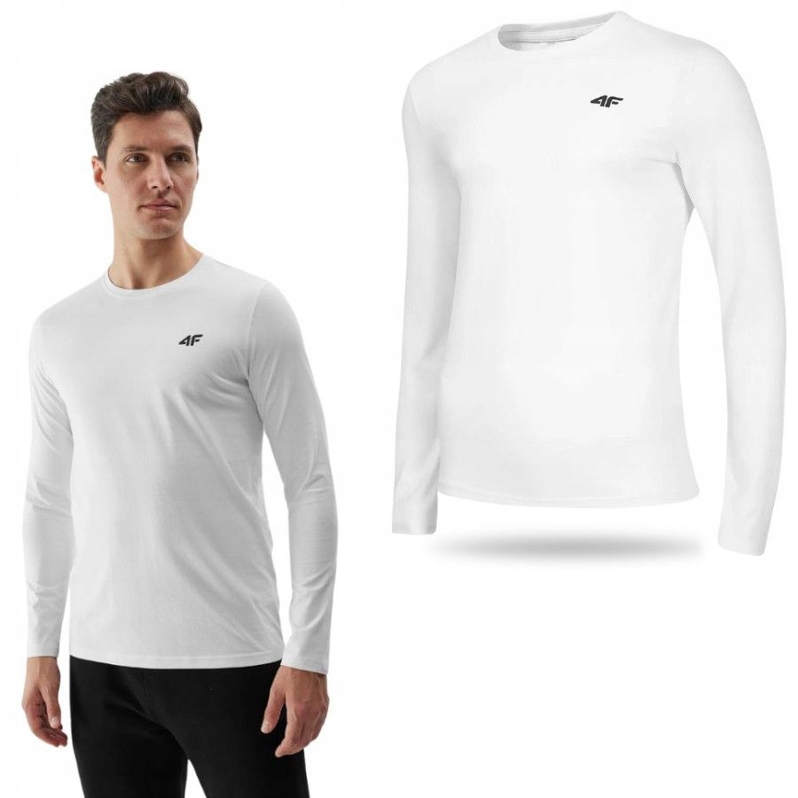 BLUZA MĘSKA 4F LONGSLEEVE BLUZKA Z DŁUGIM RĘKAWEM SPORTOWA NA CO DZIEŃ