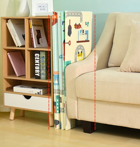 DUŻA MATA PIANKOWA SKŁADANA DWUSTRONNA 180x200cm Bohater brak