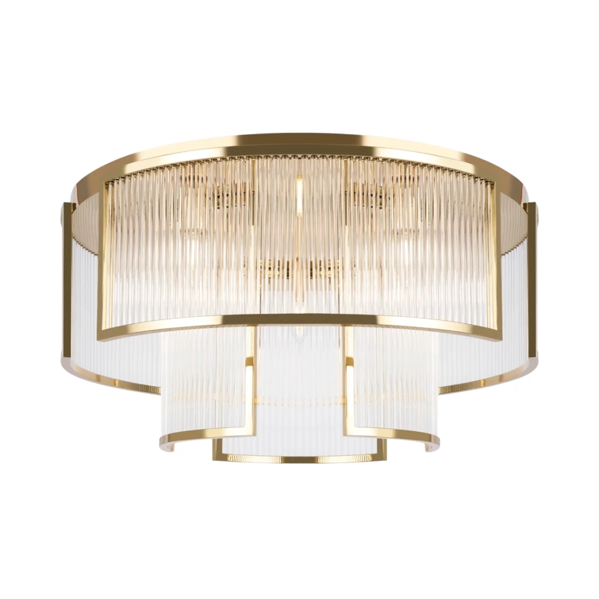 Maytoni Stropní Svítidlo Frame 9xE14, 60 W, zlatá, svícenová