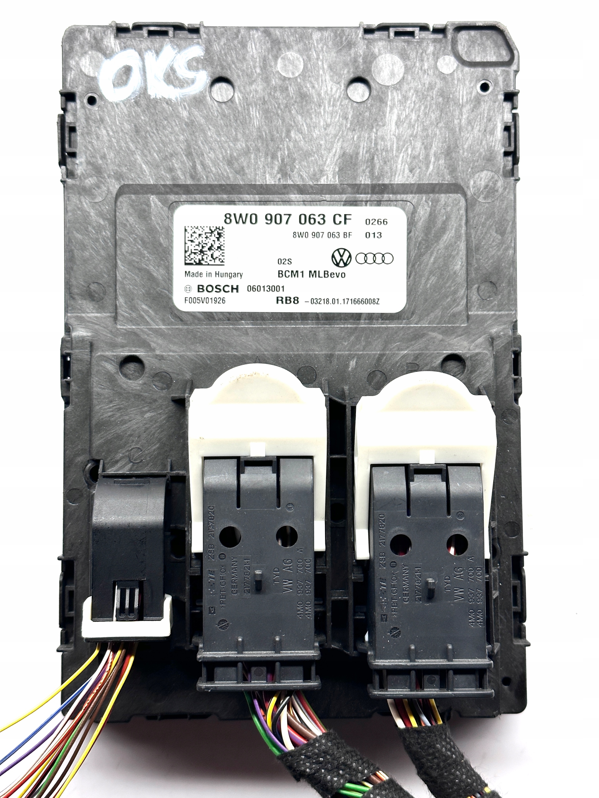 AUDI A4 B9 A5 8W F5 Q5 module control unit KOMFORTU BCM1 8W0907063CF