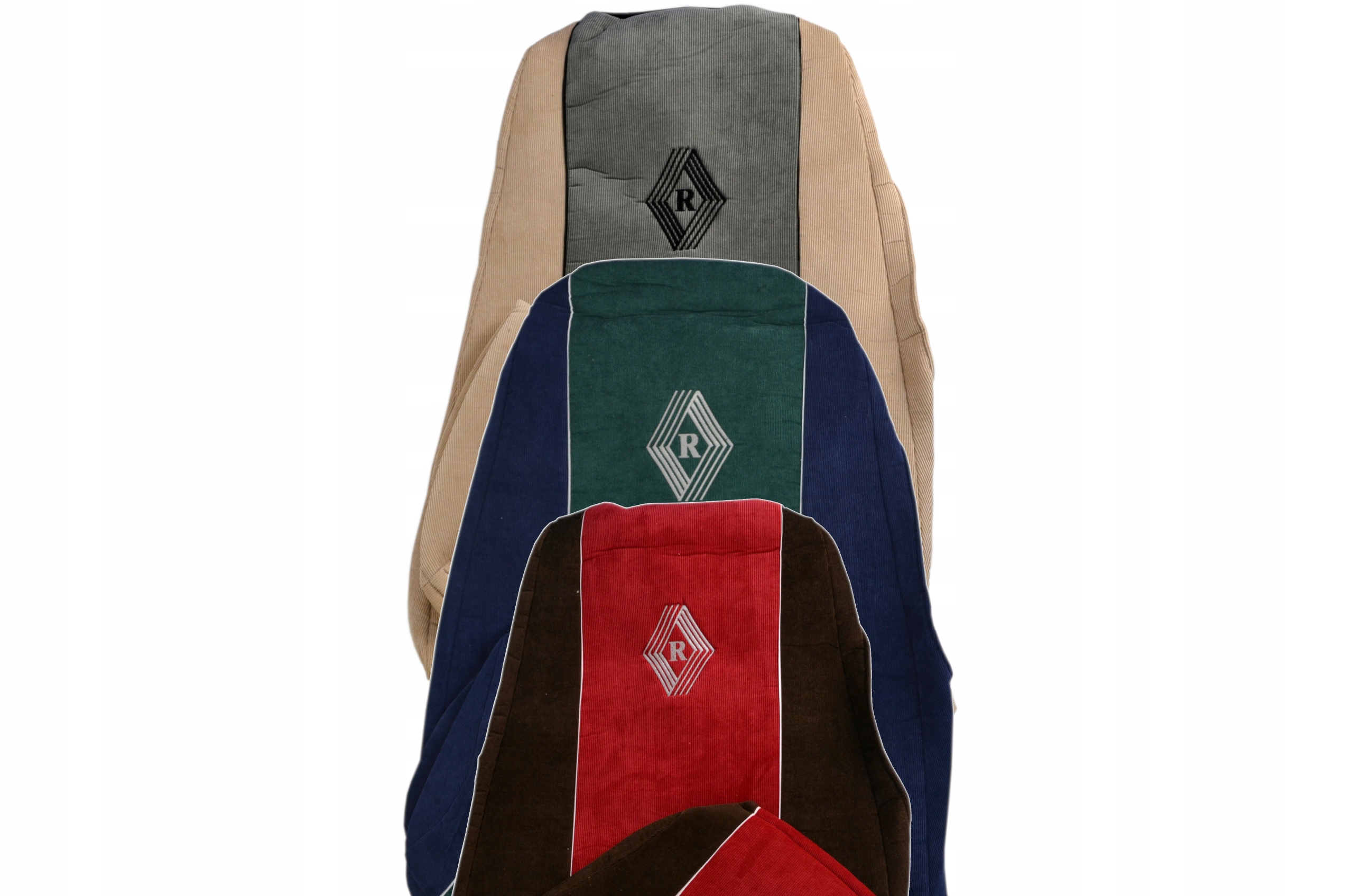 POKROWCE SZTRUKSOWE NA SIEDZENIA RENAULT MAGNUM, P