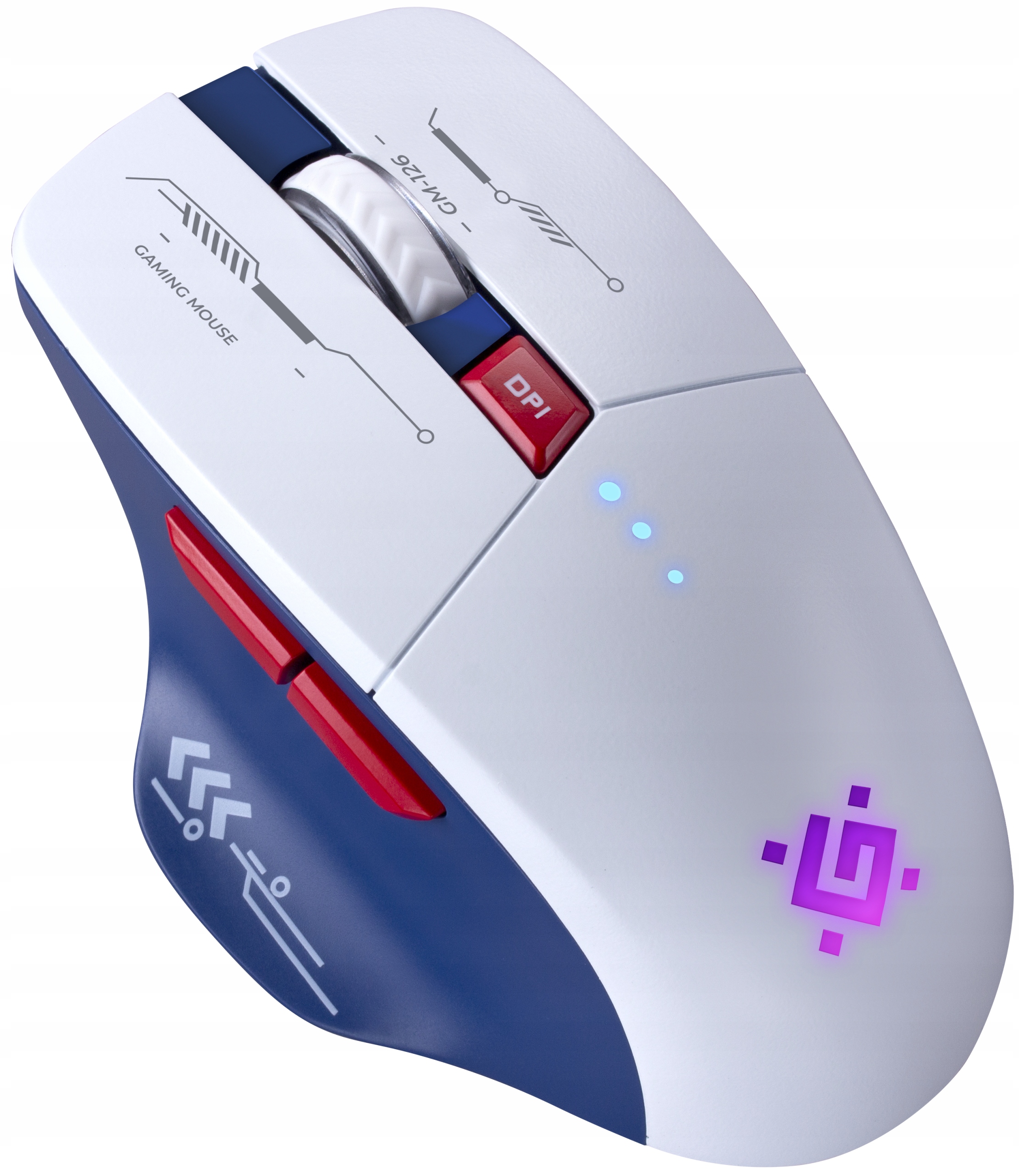 MYSZ DEFENDER GM-126 TISA RF+BT OPTIC 1600dpi 6P BIAŁA — 11