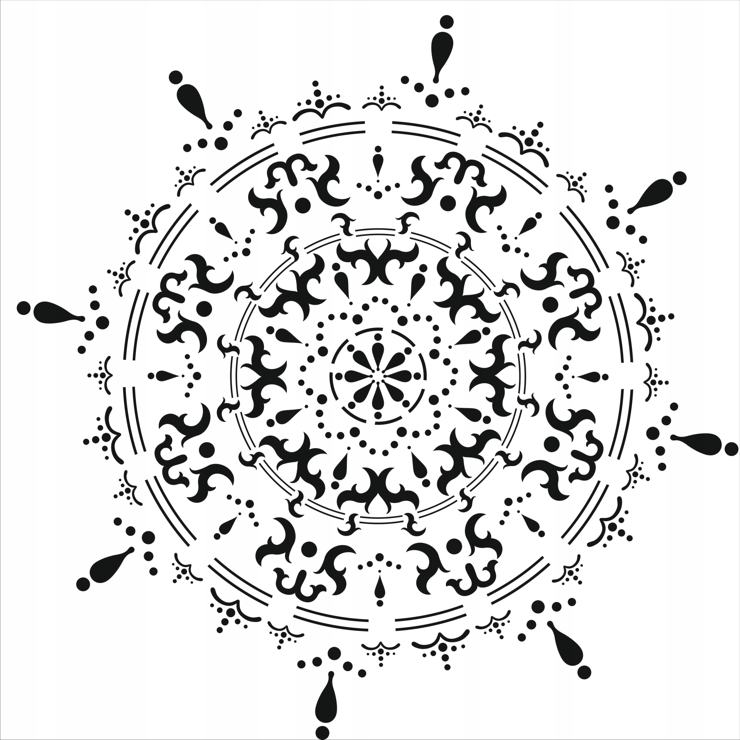 

Szablon Scrapbooking decoupage // A4 //