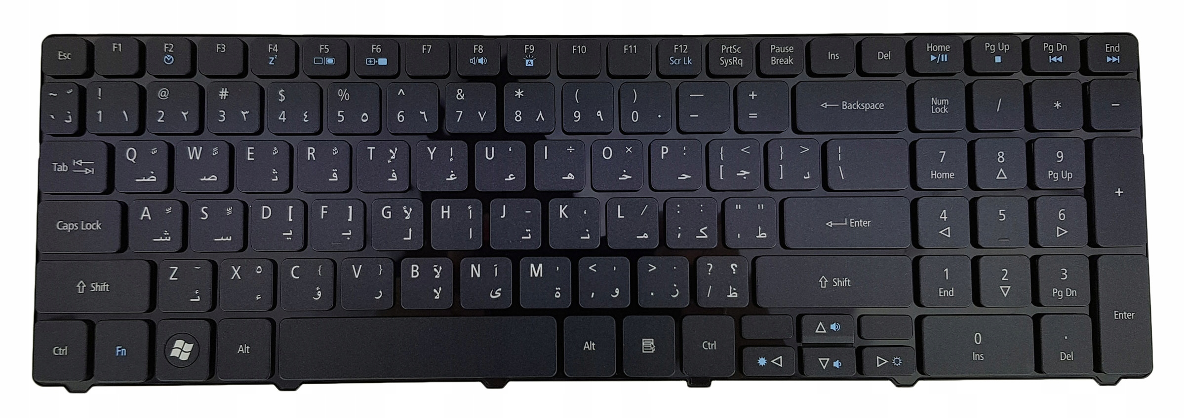 Nowa Klawiatura Do Acer Aspire 8935 8935G 8940 8940G 8942 8942G Arabska