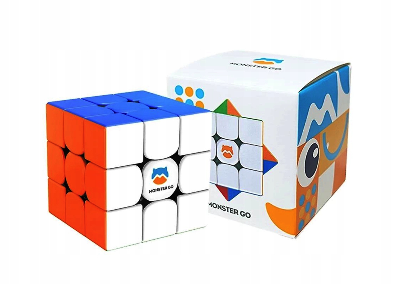 PROFESJONALNA MAGNETYCZNA KOSTKA 3x3x3 Monster Go 3 x 3 x 3