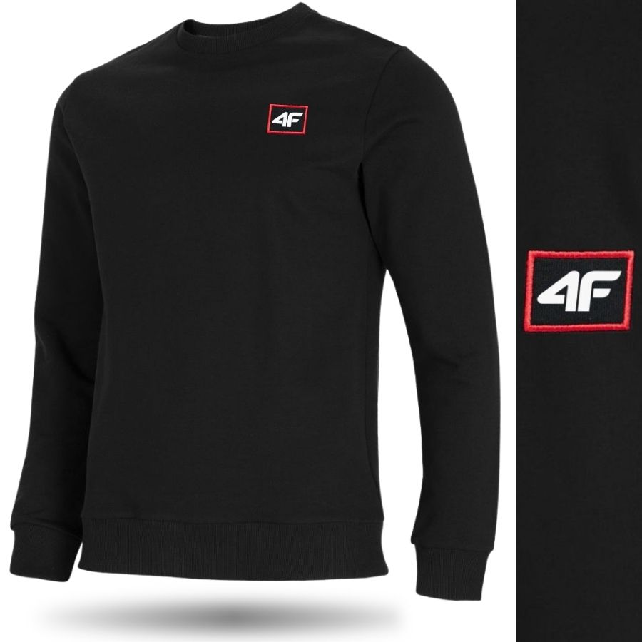 Bluza Męska 4F Dresowa Sportowa Ciepła Na Co Dzień