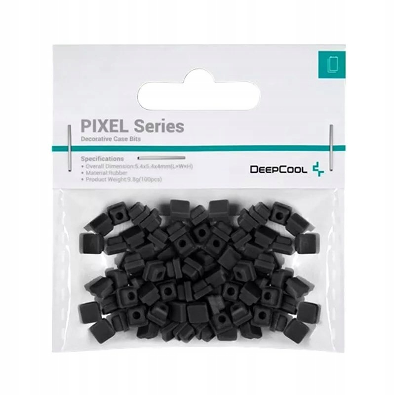Gumowe końcówki DeepCool Pixel Bk