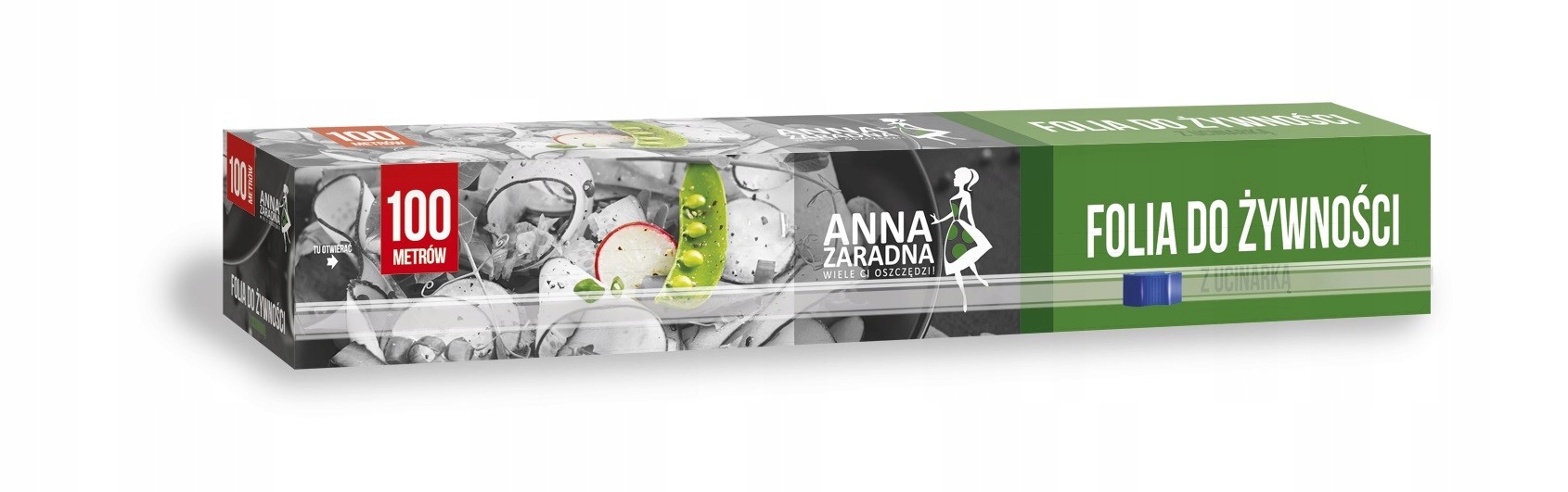 

Anna Zaradna Folia Do Zywnosci Z Ucinarka 100M