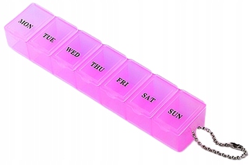 

Pojemnik Na Leki Organizer Tygodniowy Box 7 Dni