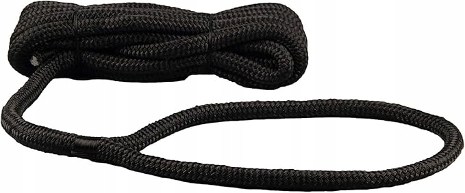 Polyesterové lano Pes Navyline 16 mm 8 m černé pletené