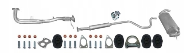 Land Rover Freelander 1.8 1997-2000 Tlumič Komplet