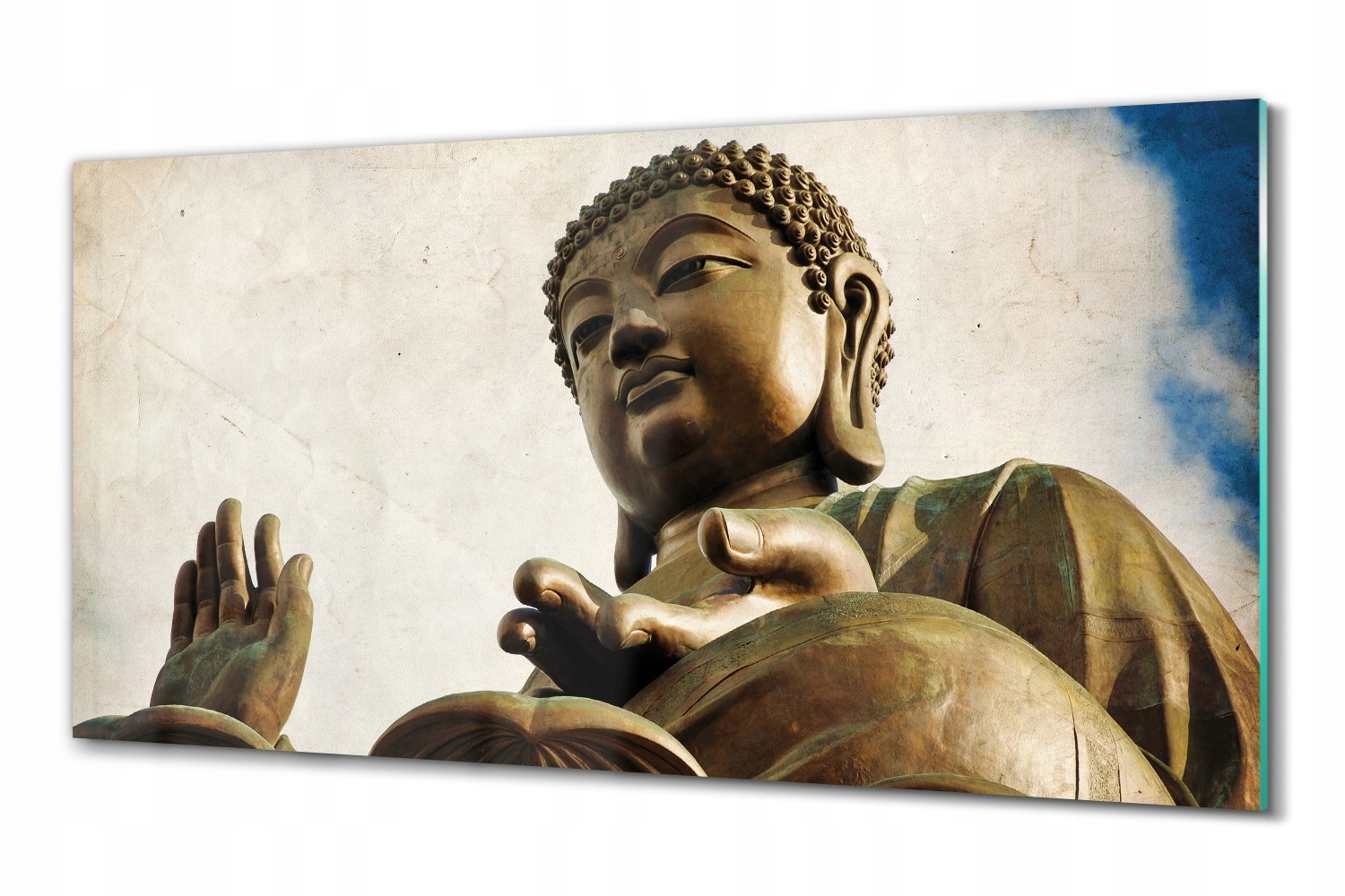 Skleněný nástěnný obraz Buddha Hongkong 100x50