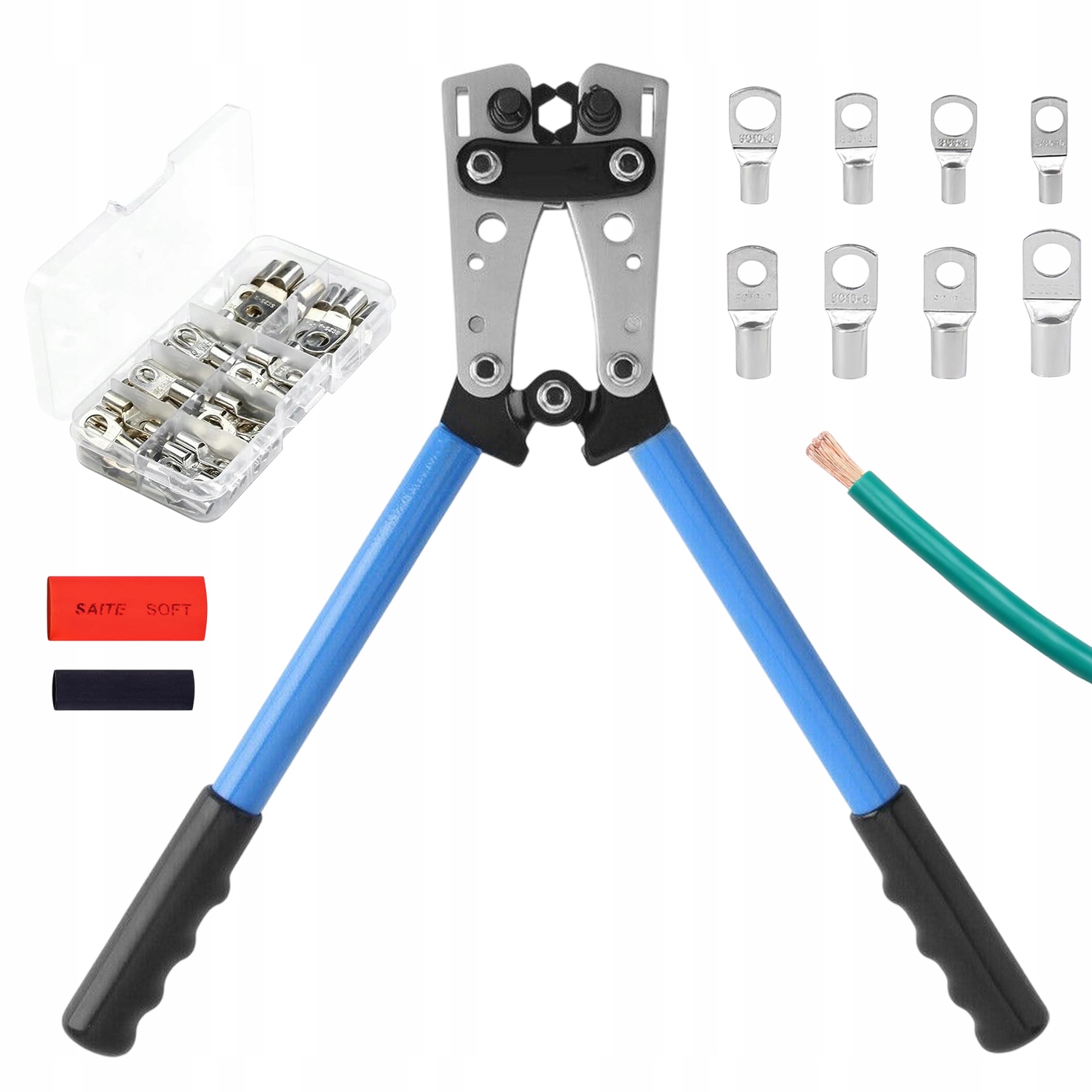 Krimpovačka Na Kabely Koncovek Konektorů Pražská 6-50 mm² Sada