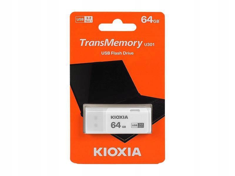 Pendrive KIOXIA TransMemory U301 64 GB USB 3.2 biały